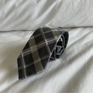 ALFANI gray reversible tie